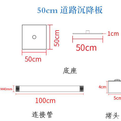 通化沉降板规格型号如何选择？
